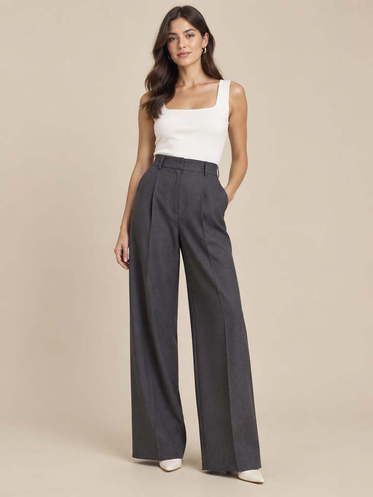 Calça Pantalona de Alfaiataria